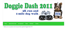 Tablet Screenshot of doggiedash.pleasespay.org